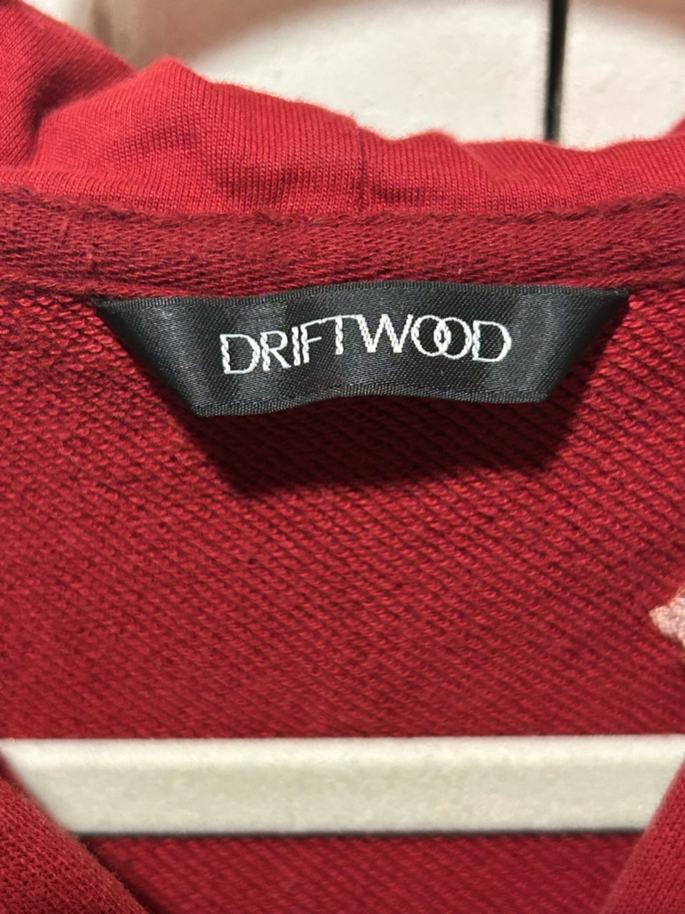 Driftwood Full zip Boho  Embroidered Hoodie , Medium - Picture 5 of 6